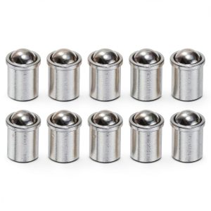 HARFINGTON 10pcs Ball Point Spring Plungers 10x13mm 304 Stainless Steel Precision Positioning Beads Ball Spring Plungers Ball Catch Latch for Door Cupboard Mechanical Devices Clamps Furniture-0