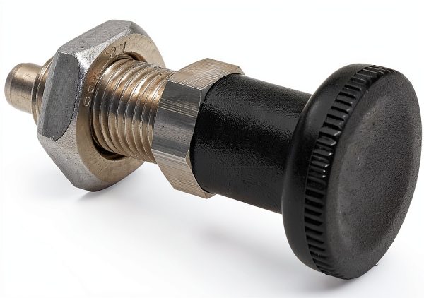 1PCS Push Fit Ball Nose Spring Plunger Stainless Steel Non-Locking Spring Return Knob Plunger M10 Spring Indexing Plunger for Industrial Fastener Automatic Equipment-2