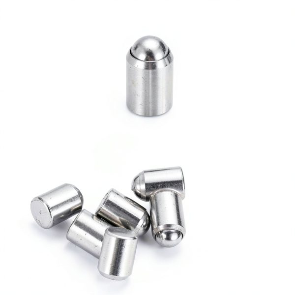HARFINGTON 6pcs Ball Point Spring Plungers 12x16mm 304 Stainless Steel No Step Positioning Beads Ball Spring Plungers Ball Catch Latch for Door Cupboard Mechanical Devices Furniture-3
