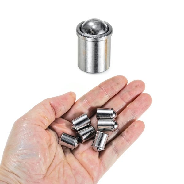 HARFINGTON 10pcs Ball Point Spring Plungers 10x13mm 304 Stainless Steel Precision Positioning Beads Ball Spring Plungers Ball Catch Latch for Door Cupboard Mechanical Devices Clamps Furniture-3
