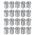 HARFINGTON 20pcs 3mm x 4mm 304 Stainless Steel Silver Ball Spring Plungers for Mechanical Devices, Furniture-0