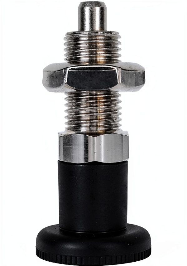 1PCS Push Fit Ball Nose Spring Plunger Stainless Steel Non-Locking Spring Return Knob Plunger M10 Spring Indexing Plunger for Industrial Fastener Automatic Equipment-0