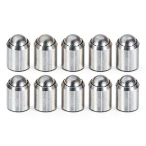 HARFINGTON 10pcs Ball Point Spring Plungers 5x6mm 304 Stainless Steel No Step Positioning Beads Ball Spring Plungers Ball Catch Latch for Door Cupboard Mechanical Devices Furniture-0