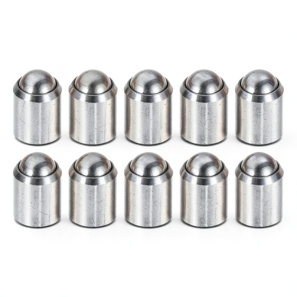 HARFINGTON 10pcs Ball Point Spring Plungers 5x6mm 304 Stainless Steel No Step Positioning Beads Ball Spring Plungers Ball Catch Latch for Door Cupboard Mechanical Devices Furniture-0
