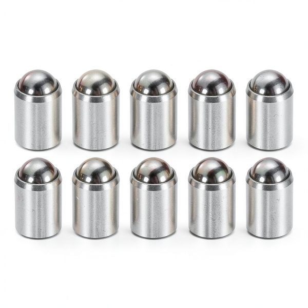 HARFINGTON 10pcs Ball Point Spring Plungers 10x13mm 304 Stainless Steel No Step Positioning Beads Ball Spring Plungers Ball Catch Latch for Door Cupboard Mechanical Devices Furniture-0