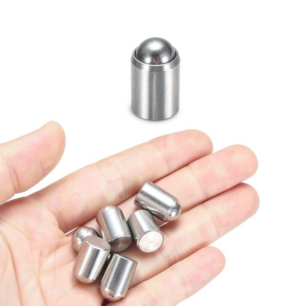 HARFINGTON 10pcs Ball Point Spring Plungers 10x13mm 304 Stainless Steel No Step Positioning Beads Ball Spring Plungers Ball Catch Latch for Door Cupboard Mechanical Devices Furniture-3