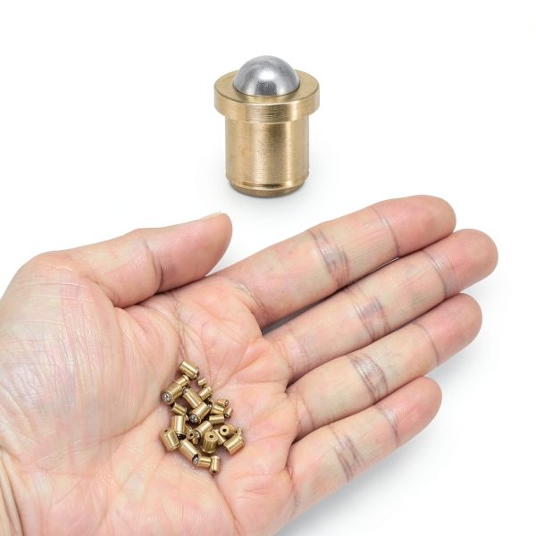 HARFINGTON Ball Point Spring Plungers 30pcs Brass Set 2-3-4mm-3