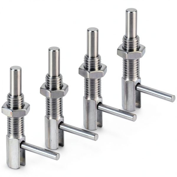 Retractable Indexing Plunger Pin uxcell M12 Spring Plunger-0