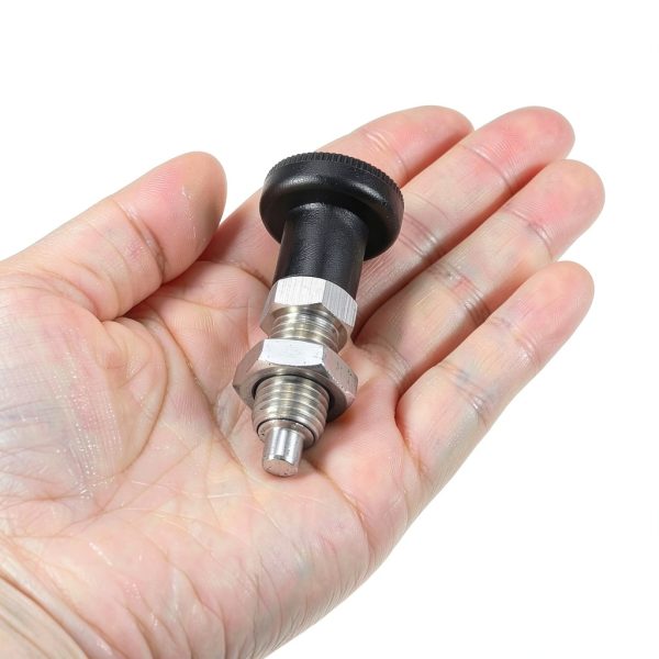 HARFINGTON Push Fit Ball Nose Spring Plunger M12x1.5 Stainless-4