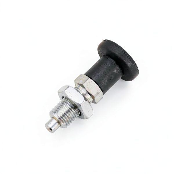 heyous Push Fit Ball Nose Spring Plunger Steel Return Knob M10-0