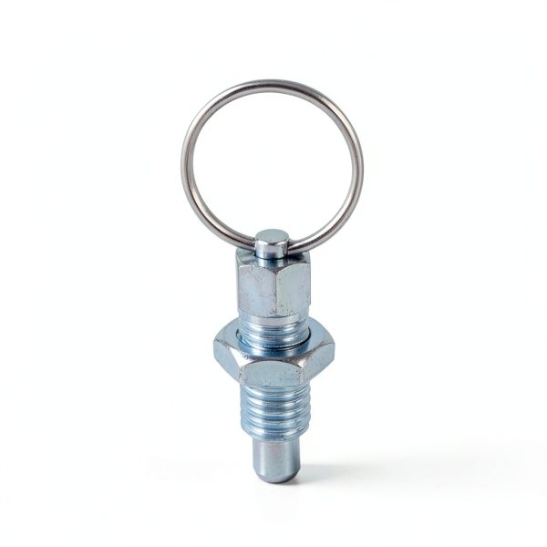 Spring Plunger Bitray Stainless Steel M12‑1.75‑8 Pull Ring Retractable-2