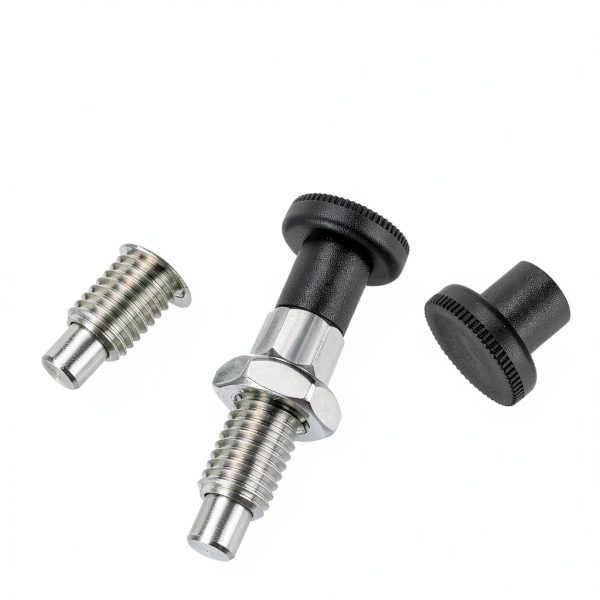 PATIKIL Push Fit Ball Nose Spring Plunger M12x1.75 Steel Retractable-2
