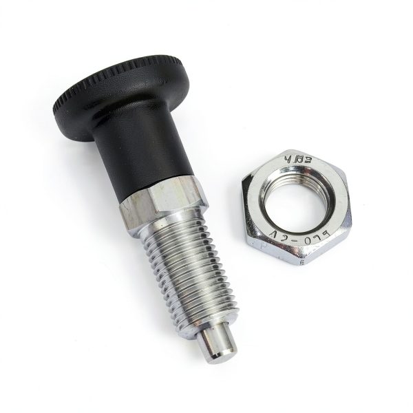 heyous Push Fit Ball Nose Spring Plunger Steel Return Knob M10-1