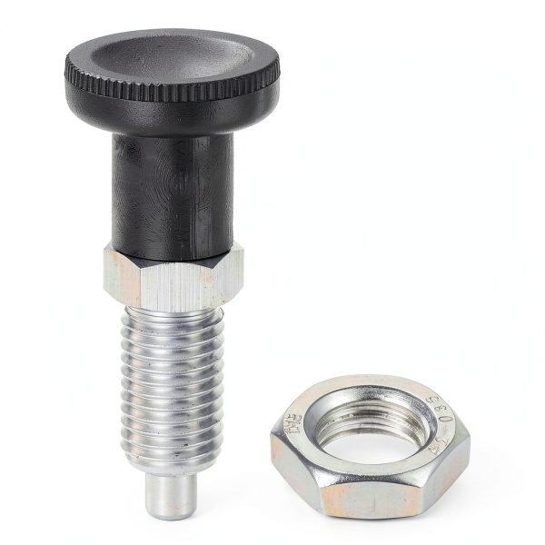 HARFINGTON Push Fit Ball Nose Spring Plunger M12x1.5 Stainless-0
