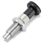 PATIKIL Push Fit Ball Nose Spring Plunger M12x1.75 Steel Retractable-0