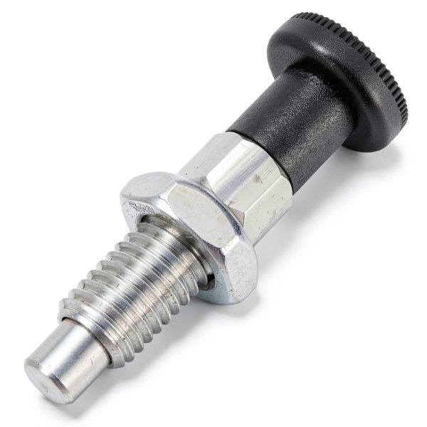 PATIKIL Push Fit Ball Nose Spring Plunger M12x1.75 Steel Retractable-0