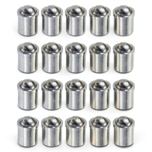 Ball Point Spring Plunger HARFINGTON 20pcs 6x7mm 304 Stainless Steel-0